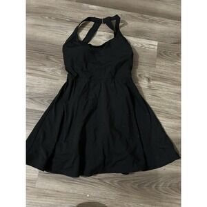HALARA Black Sports Dress with Built In Shorts Size Medium